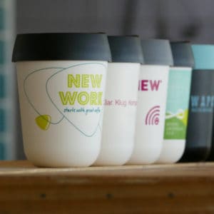 Coffee to go Becher bedruckt