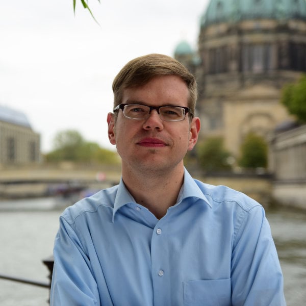 Christian Behrens, Projektmanager im Bereich Kreislaufwirtschaft bei der Deutschen Umwelthilfe